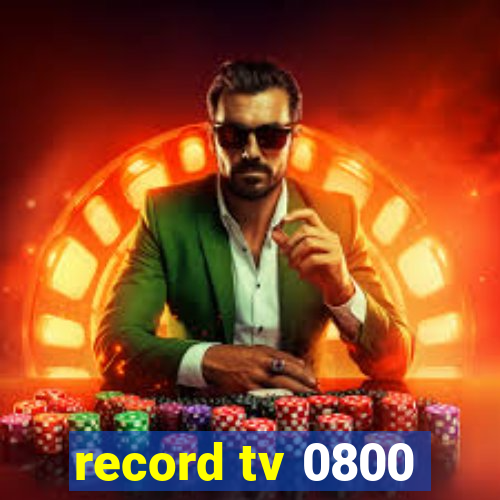 record tv 0800